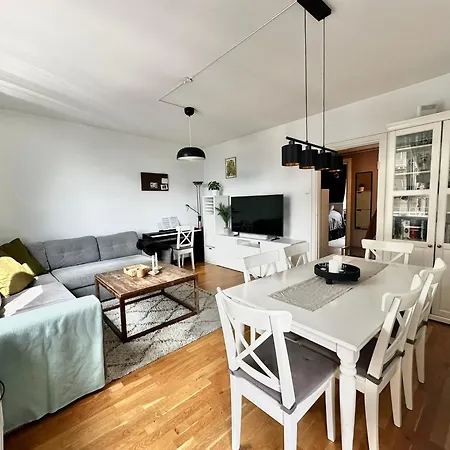Apartment Balcony With Sun In Sagene